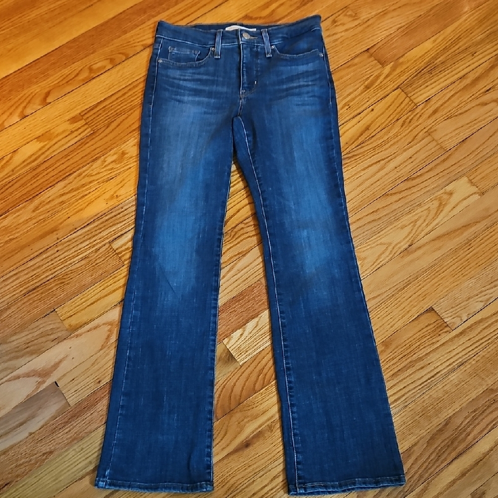 Signature by Levi Strauss Women's Dark Blue Boot Cut Jeans